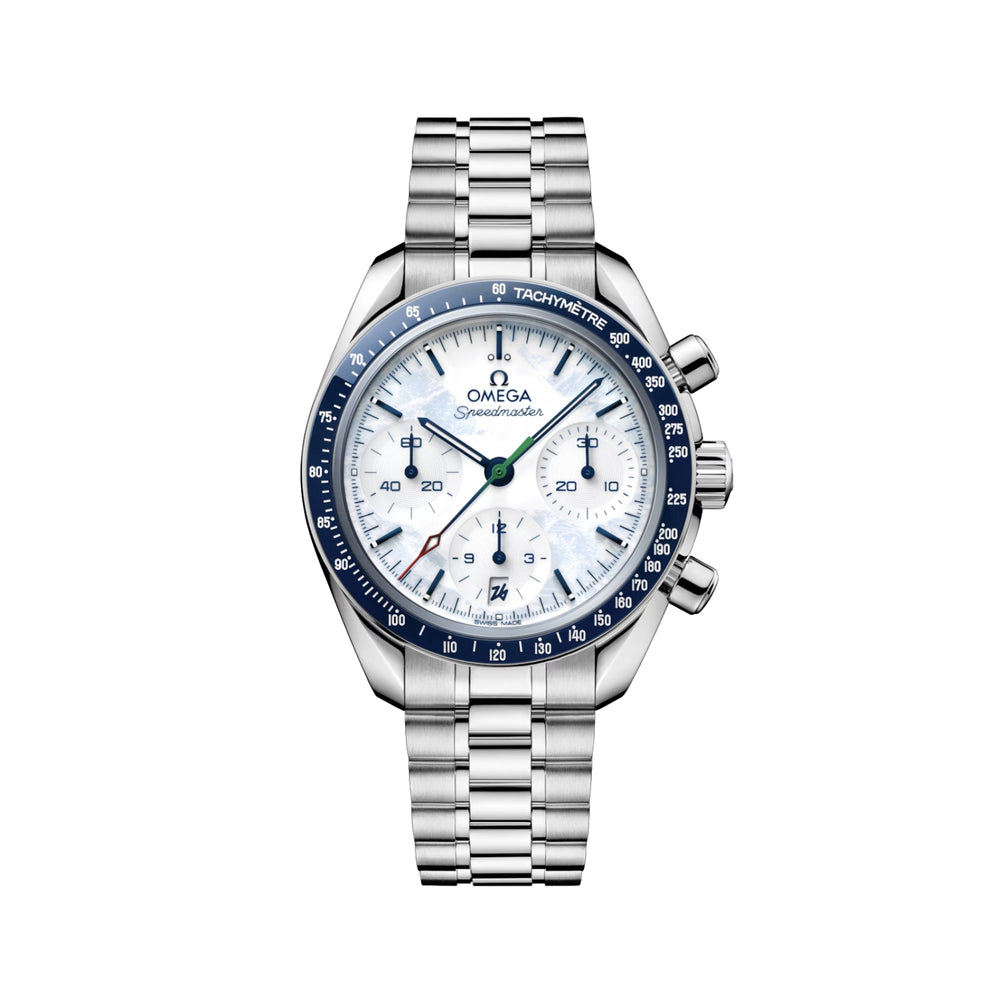 Speedmaster Milano Cortina 2026 Paralympic Winter Games 38mm - White on Bracelet