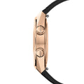 Multifort 8 Two Crowns Automatic Gold-Tone 40mm - Black on Rubber Strap
