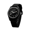 GPQ-D Standard-Issue Tritium Field Quartz Type II 34mm - Black on Fabric Strap
