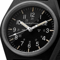 GPM Standard-Issue Tritium Field Mechanical Type II 34mm - Black on Fabric Strap