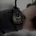 MSAR® Standard-Issue Diver's Automatic Type II 36mm - Anthracite on Rubber Strap