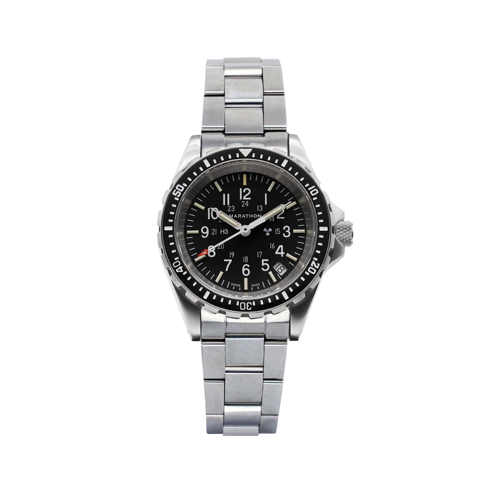 MSAR® Standard-Issue Diver's Quartz Type II 36mm - Black on Bracelet