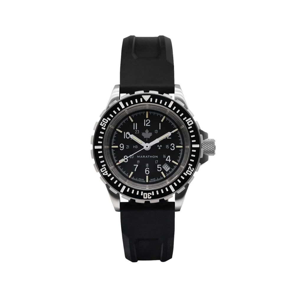 GSAR® Grey Maple Diver's Automatic Type II 41mm - Black on Rubber Strap