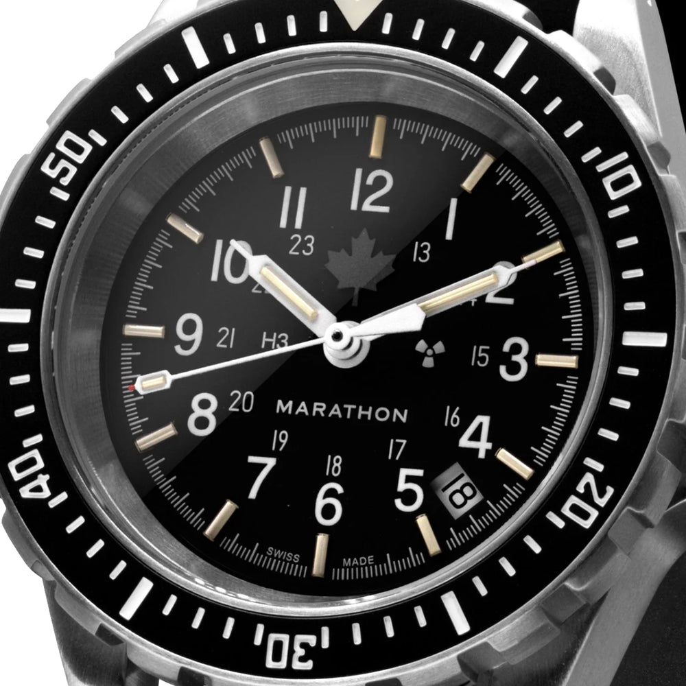 GSAR® Grey Maple Diver's Automatic Type II 41mm - Black on Rubber Strap