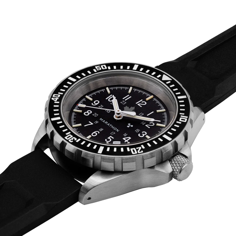 GSAR® Grey Maple Diver's Automatic Type II 41mm - Black on Rubber Strap