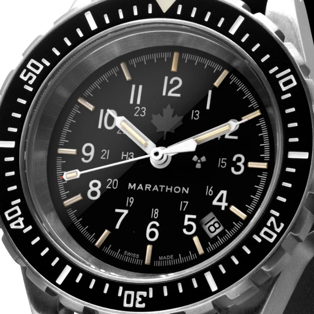 GSAR® Grey Maple Diver's Automatic Type II 41mm - Black on Bracelet