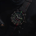 JDD® Standard-Issue Diver's Automatic Type II 46mm - Anthracite on Rubber Strap