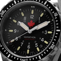 JSAR® Red Maple MaraGlo Diver's Quartz Type II 46mm - Black on Bracelet