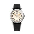 OLD SMITH 38mm - Ivory on Fabric Strap w/ Additional Fabric Strap