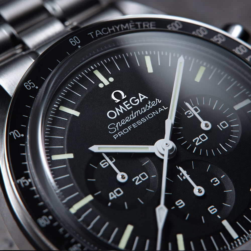 Speedmaster Moonwatch Professional Co‑Axial Master Chronometer Sapphire 42mm - Black on Bracelet