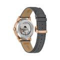 Frank Sinatra Summer Wind Rose Gold-Tone 40mm - Grey on Leather Strap