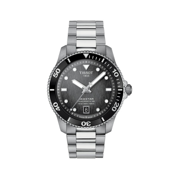 Seastar 1000 Automatic 40mm - Black on Bracelet - Teddy Baldassarre