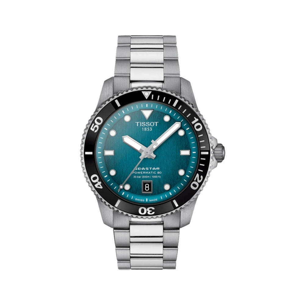 Seastar 1000 Automatic Turquoise Dial, 40 mm
