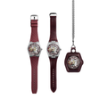 PRX Skeleton x Damian Lillard Special Edition 44mm - Burgundy on Rubber Strap