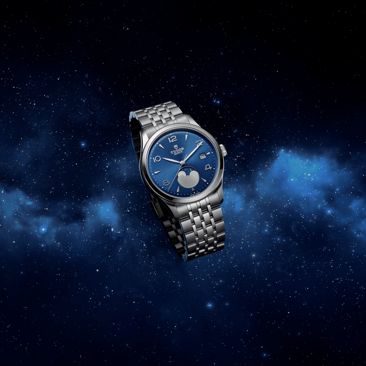 TUDOR 1926 Luna moon phase watch