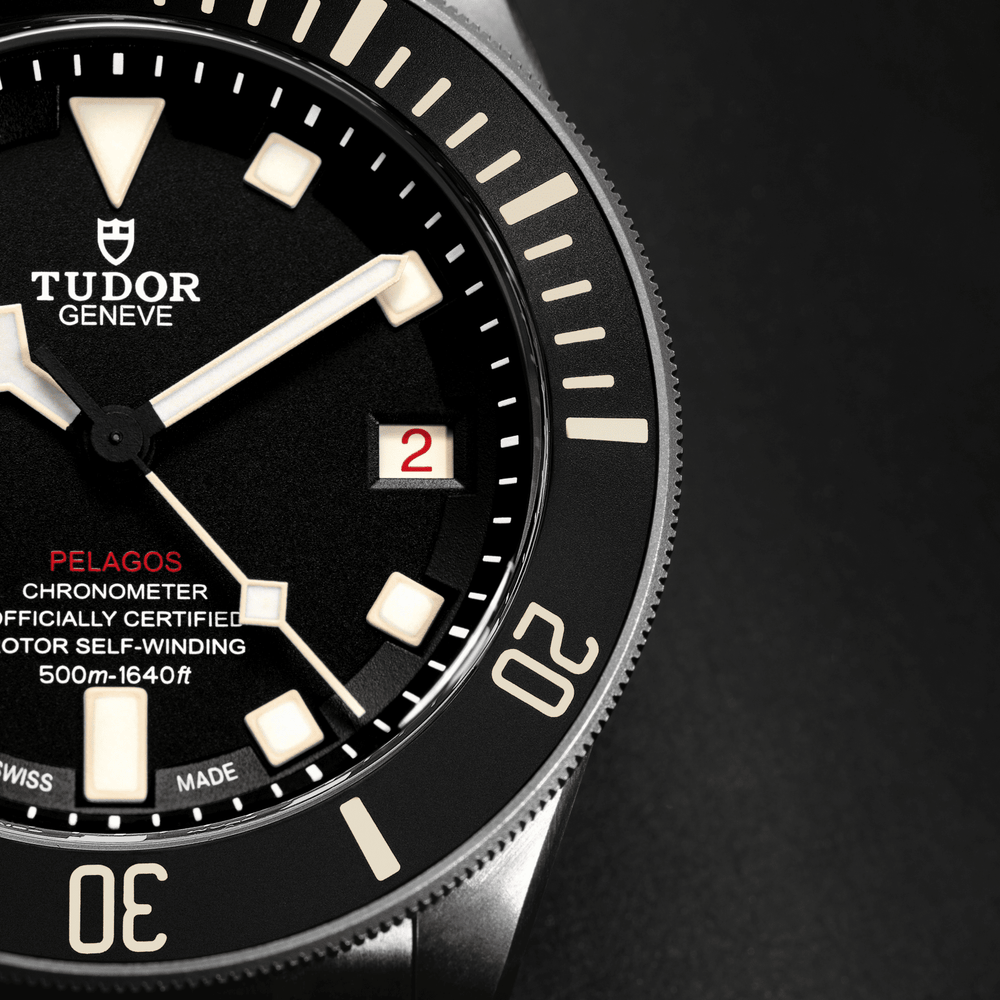 Pelagos LHD Titanium 42mm - Black on Bracelet w/ Extra Rubber Strap