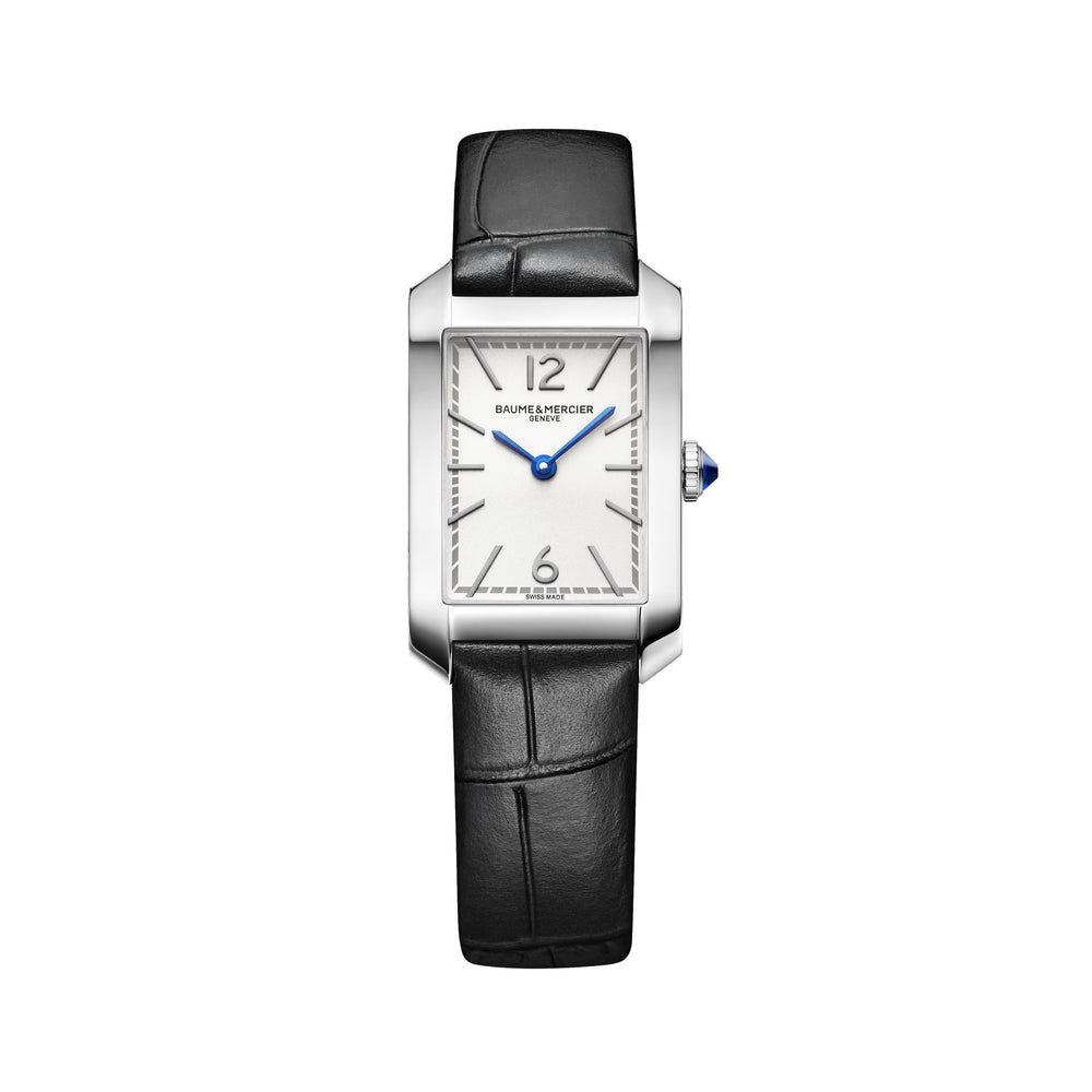 Hampton 10795 Quartz 35mm - White on Leather Strap