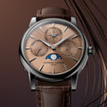 Classic Perpetual Calendar Manufacture 40mm - Salmon on Leather Strap
