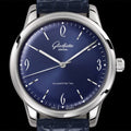Sixties 39mm - Galvanized Blue on Strap