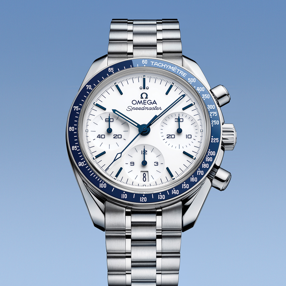 Speedmaster Chronograph 38mm - White on Bracelet