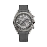 Speedmaster Grey Side of the Moon Grey Ceramic 44.25mm - Grey on Rubber Strap