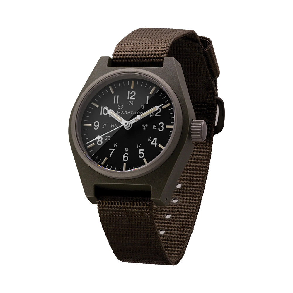 Type II - Field Mechanical General Purpose Mechanical (GPM) 34mm - Sage Green on Nylon Strap