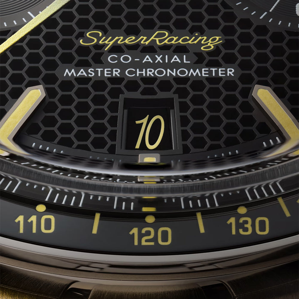 Speedmaster Super Racing Master Chronometer 44.25mm - Black on Bracelet