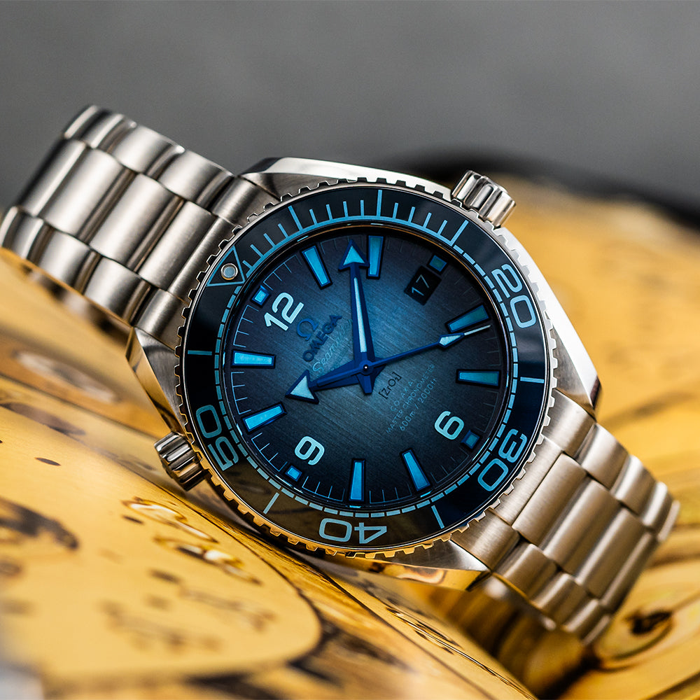 Seamaster Planet Ocean 600m Co-Axial Master Chronometer - Summer Blue on Bracelet