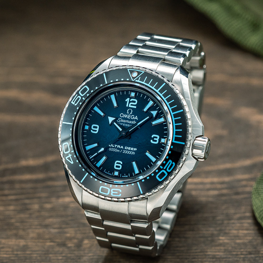 Seamaster Planet Ocean Ultra Deep 6000M Co-Axial Master Chronometer 45.5 mm - Blue on Bracelet