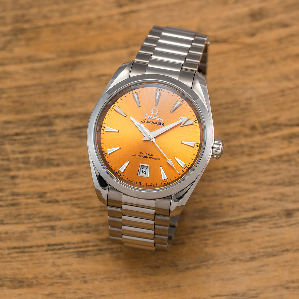 Seamaster Aqua Terra Shades 150M Co-Axial Master Chronometer 38 mm - Saffron