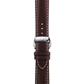 Gentleman Powermatic 80 Silicium Solid 18K Gold bezel 40mm - Brown on Leather Strap
