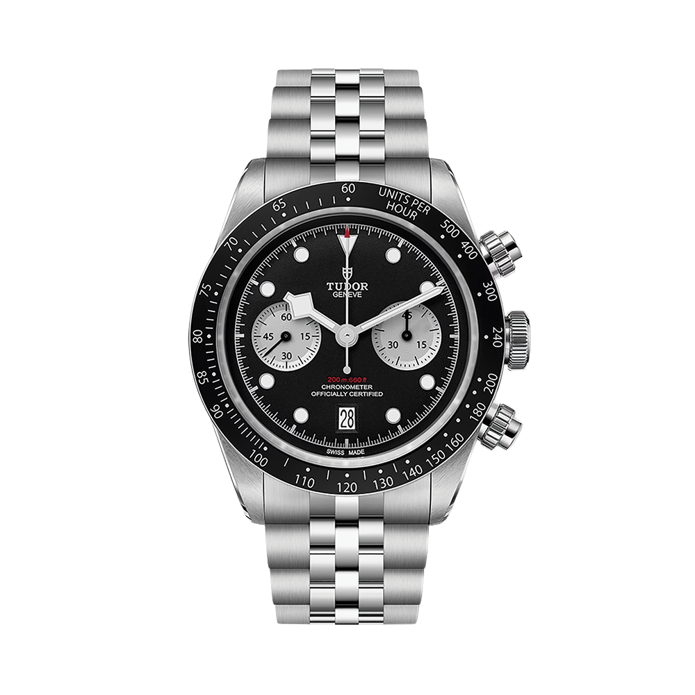 Black Bay Chrono 41mm - Black on 5-Link Bracelet