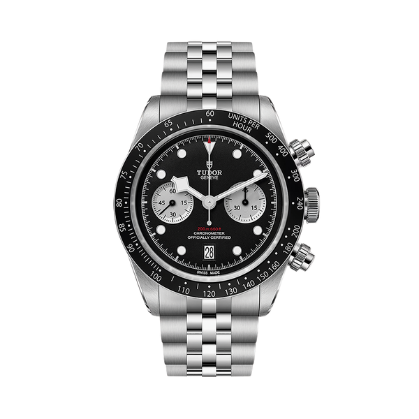 Black Bay Chrono 41mm - Black on 5-Link Bracelet | Teddy Baldassarre