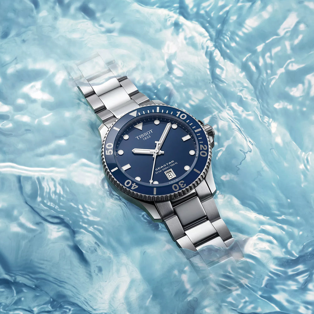 Seastar 1000 Powermatic 80 43mm - Blue on Bracelet
