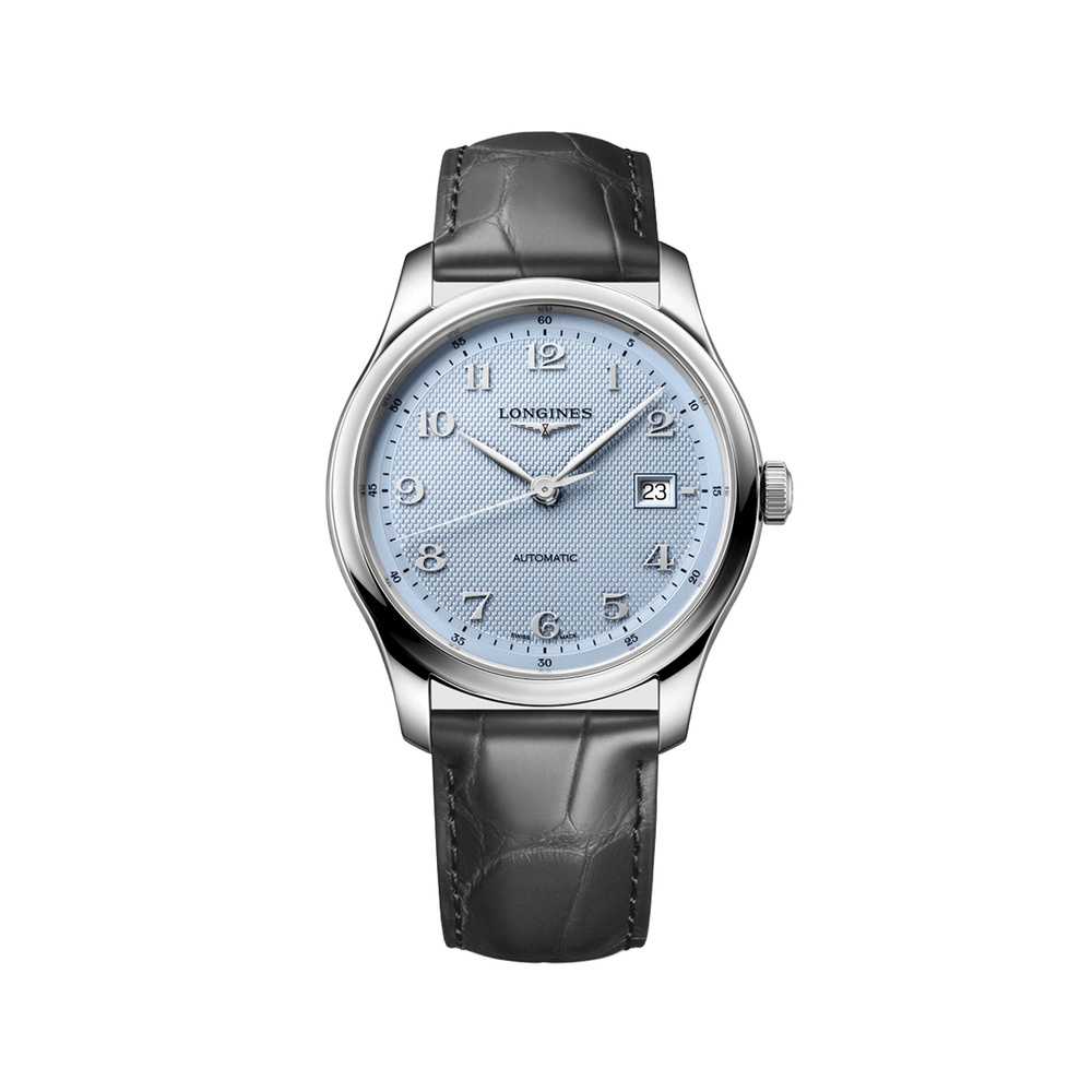 Master Collection 41mm - Blue on Leather Strap