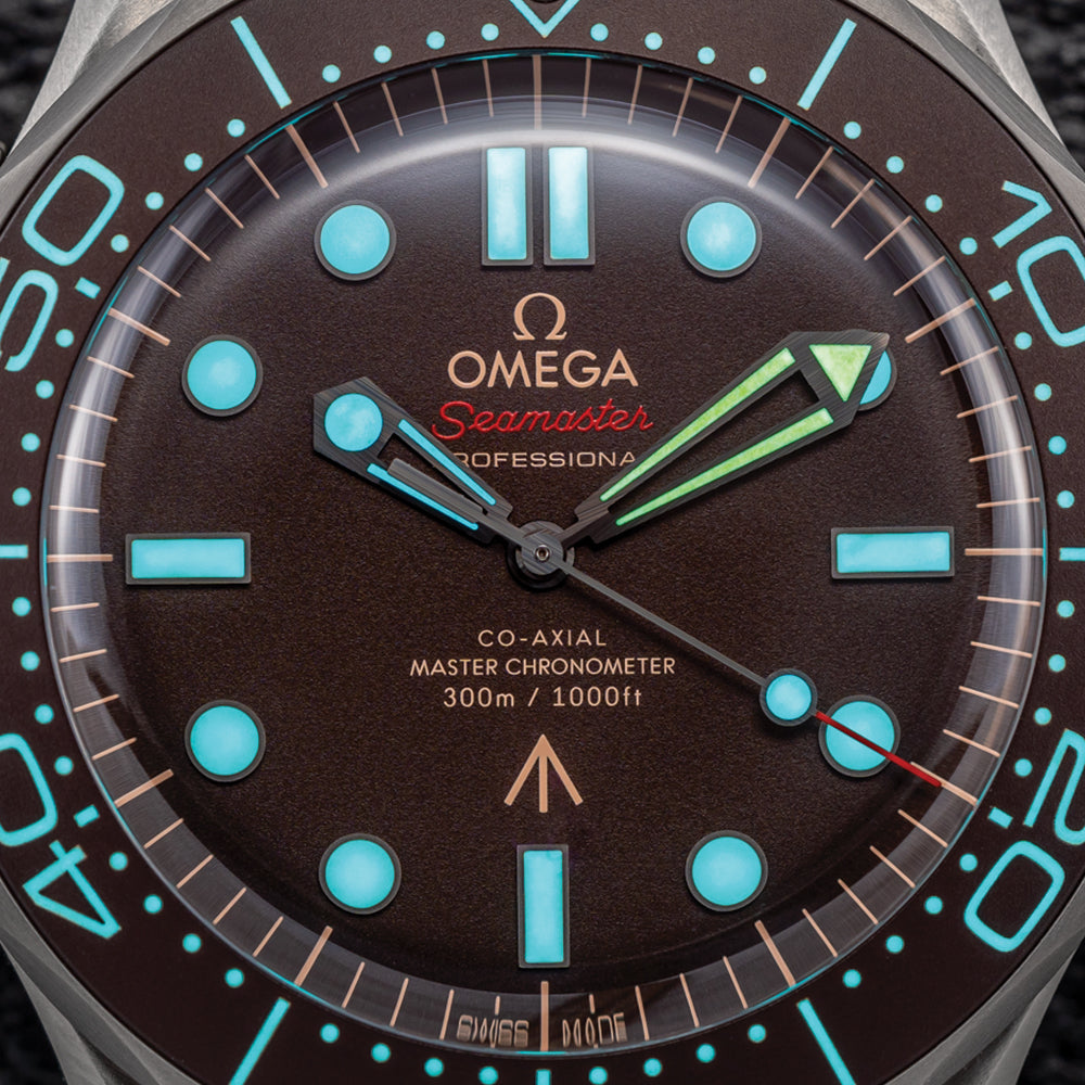 Seamaster Diver 300M 007 Edition Titanium 42mm - Brown on Bracelet