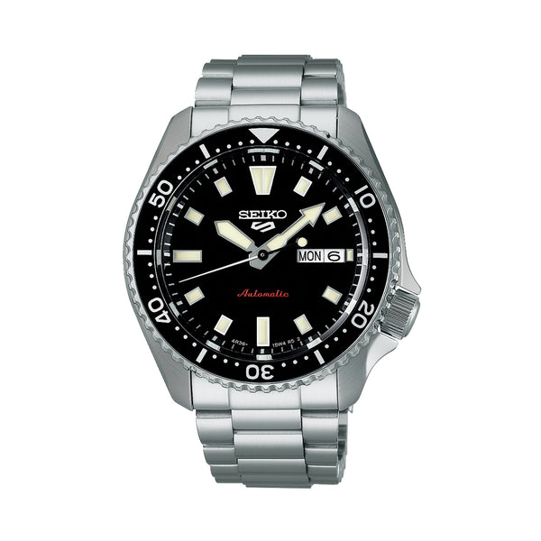SRPL85 Seiko 5 SKX 42.5mm - Black on Bracelet | Teddy