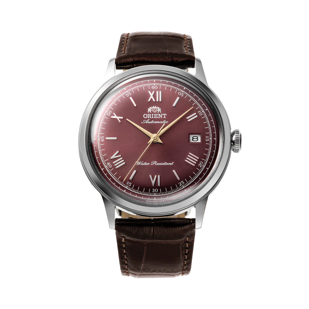 Bambino Version 2 40.5mm - Red on Leather Strap - Teddy Baldassarre