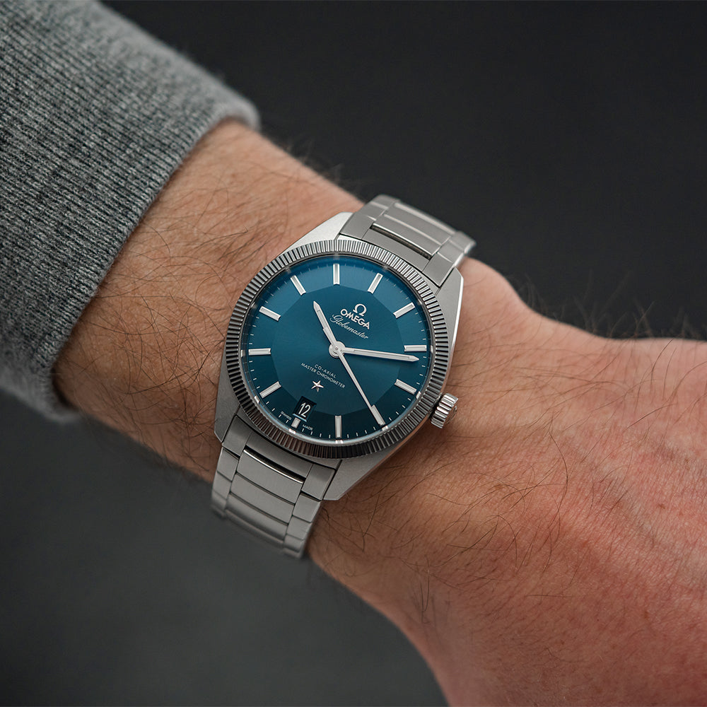 Watch Omega Globemaster On Wrist Omega Constellation On Wrist
