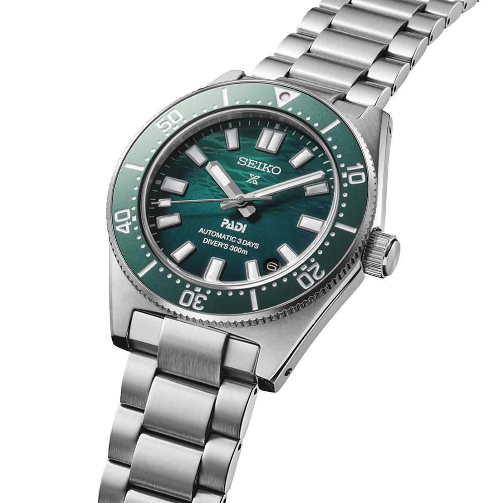 SPB501 Prospex 1965 Heritage Diver's PADI Special Edition 40mm - Green on Bracelet and Extra Strap