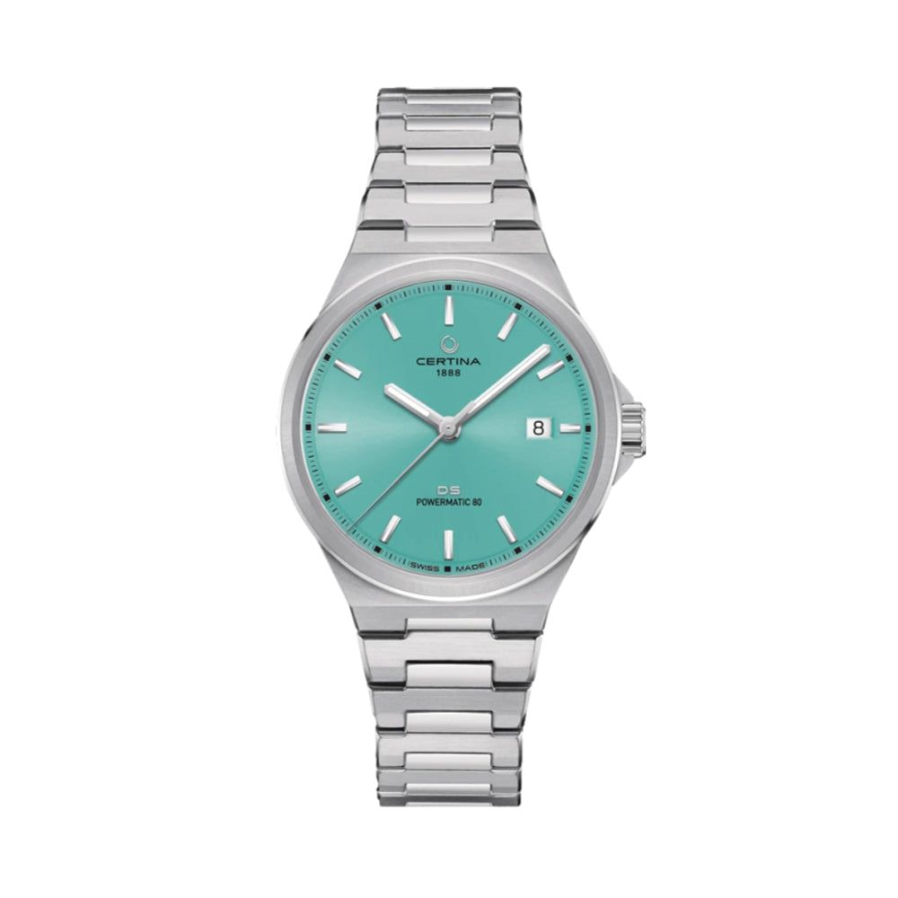 DS-7 Powermatic 80 Light Blue Dial, 39 mm