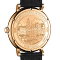 Portofino Automatic 18K 5N Gold Case 40mm - Blue on Leather Strap