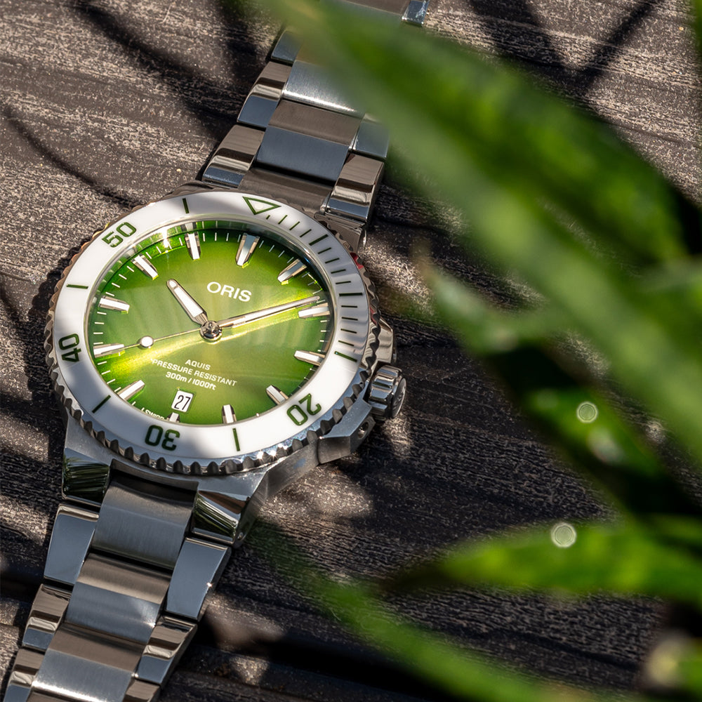 Oris green aquis hotsell