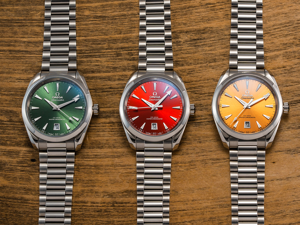 Seamaster Aqua Terra Shades 150M 38mm Saffron on Bracelet