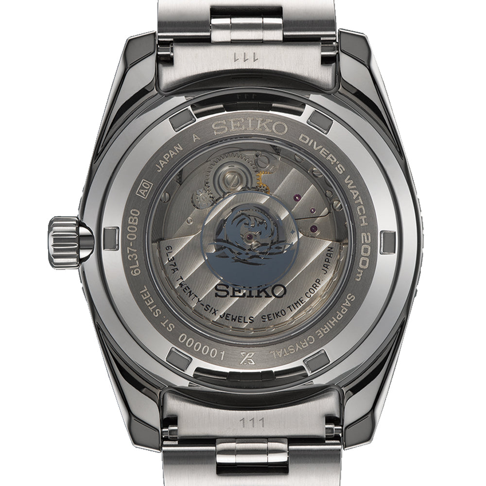 SJE117 Prospex Marinemaster 1965 Heritage Diver 39.5mm - Grey/Green on Bracelet