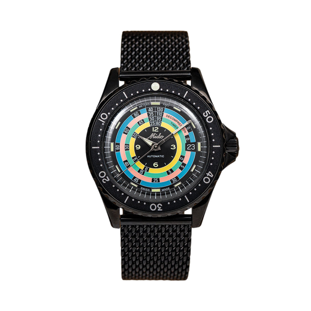 Ocean Star Decompression Timer 1961 Limited Edition 40.5mm - Black on Bracelet and Strap