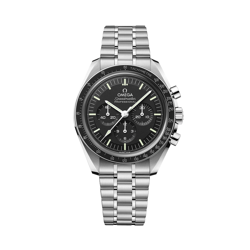 Speedmaster Moonwatch Professional Co‑Axial Master Chronometer Sapphire 42mm - Black on Bracelet