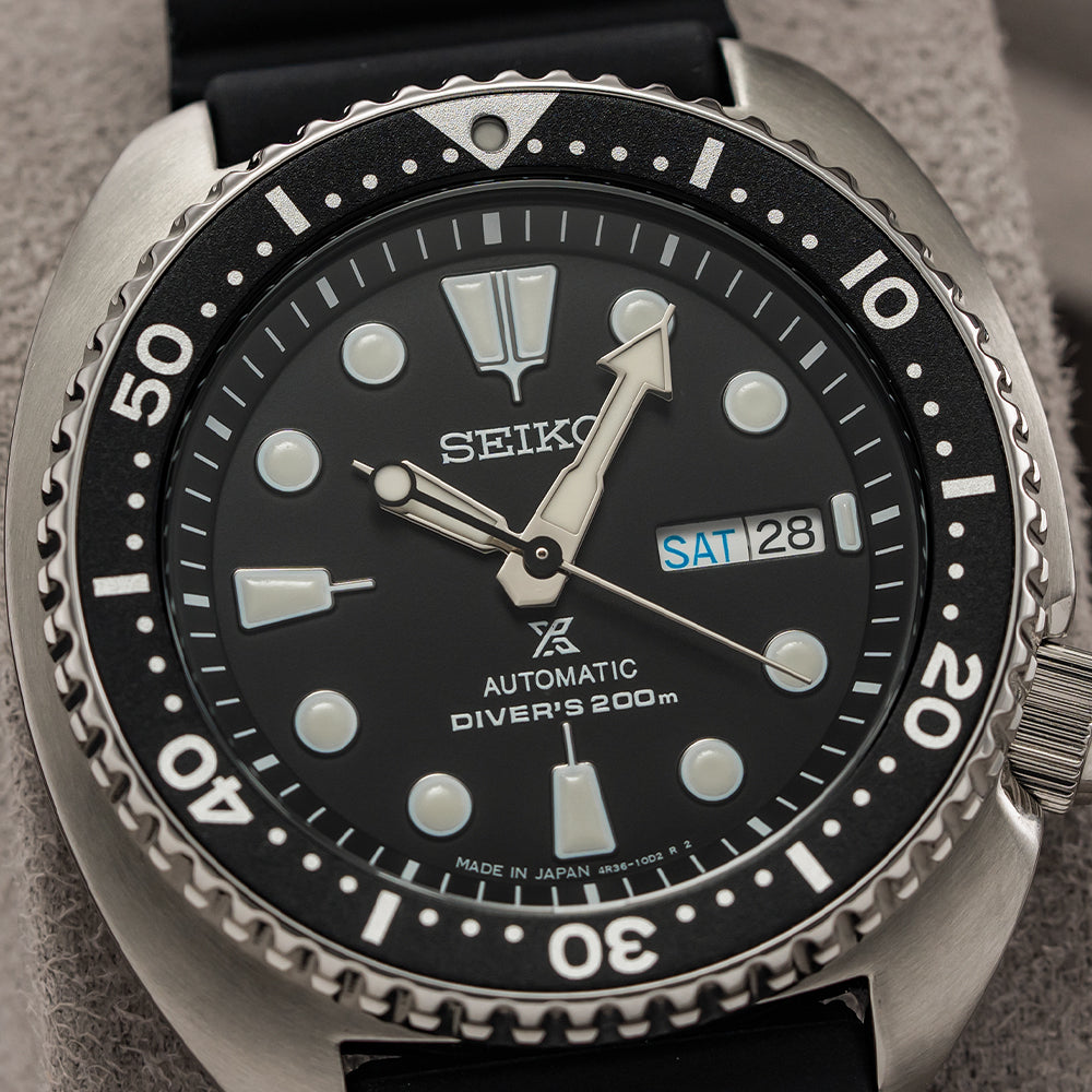 SRPE93 Prospex Automatic Diver 45mm - Black on Rubber Strap