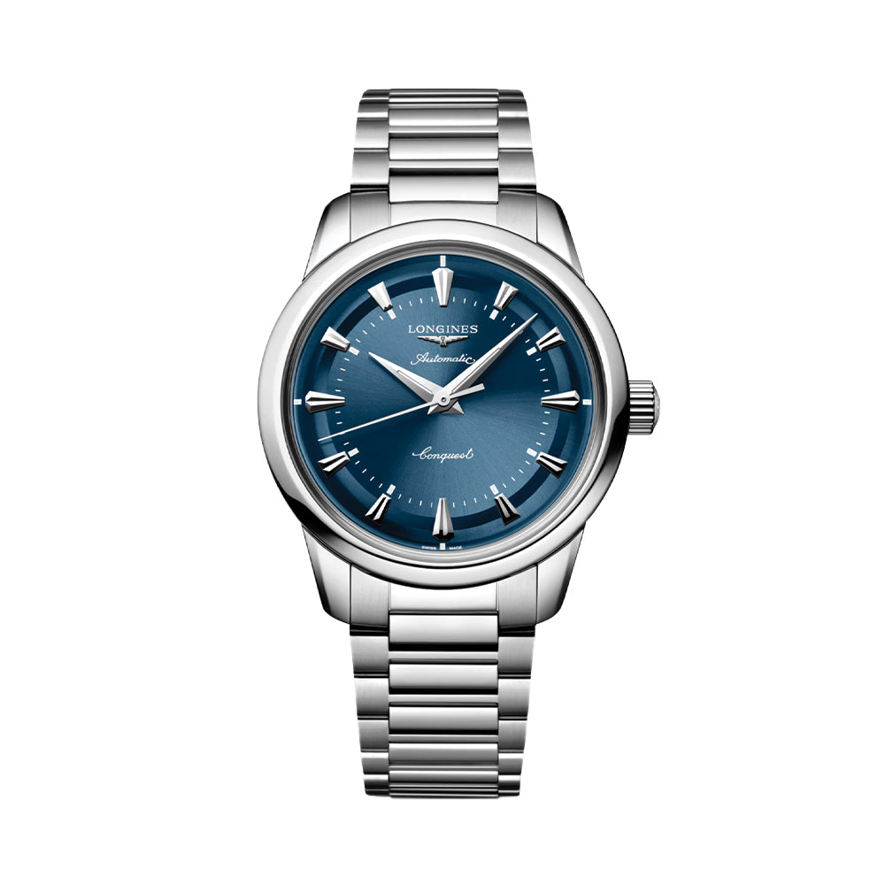 Conquest Heritage 38mm - Blue on Bracelet