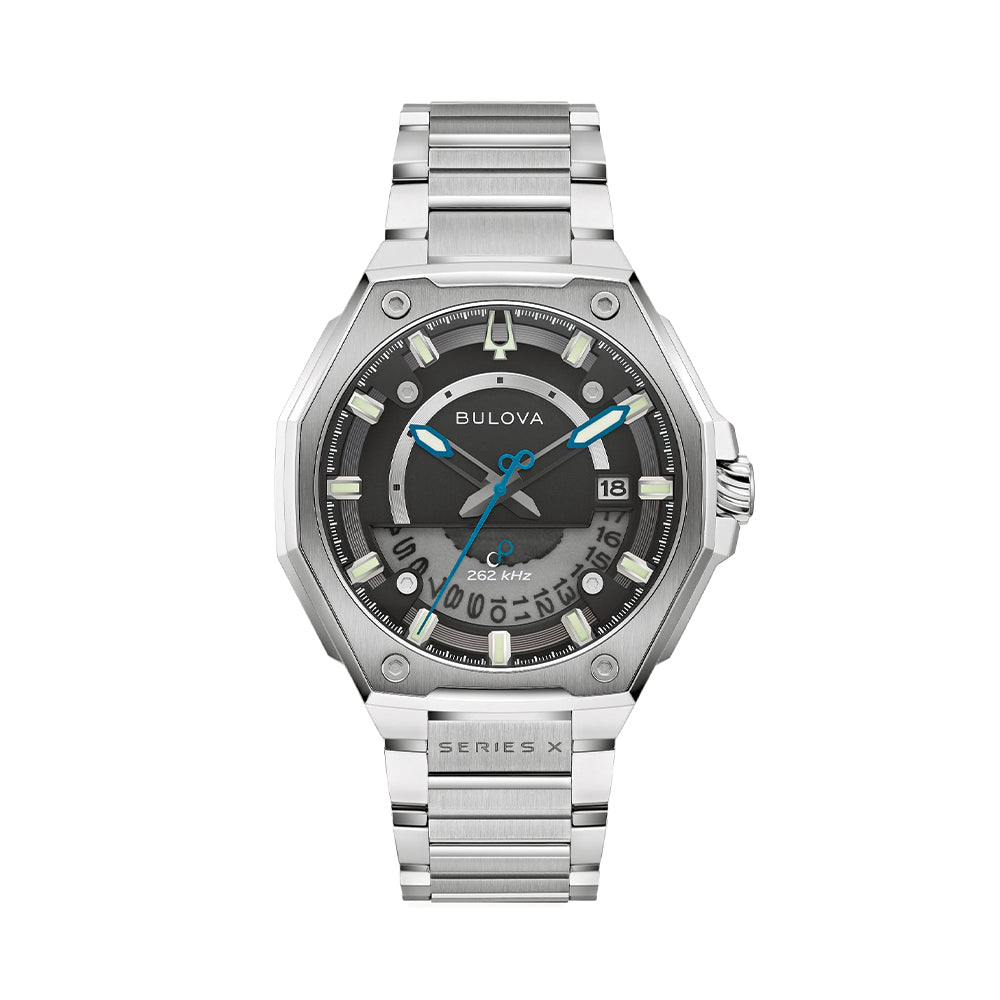 Series X High Precision Quartz 42mm - Black on Bracelet